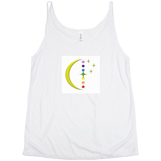 Logo Chakra Balance Slouchy Tank