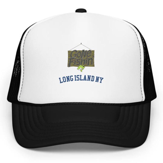 Long Island Gone Fishing Hat