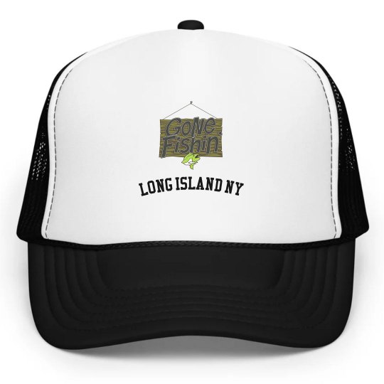 Long Island Gone Fishing Hat Long Island Gone Fishing Hat
