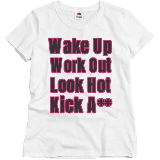 Look Hot Tee- Raspberry Look Hot Tee- Raspberry