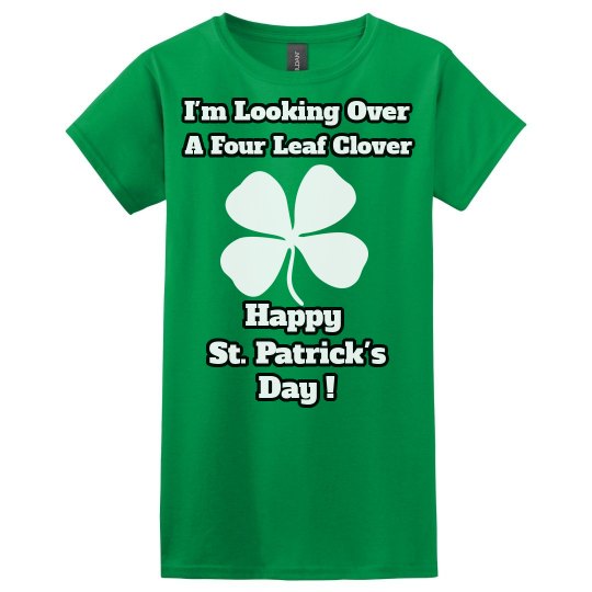 Looking Over A Clover Shirt