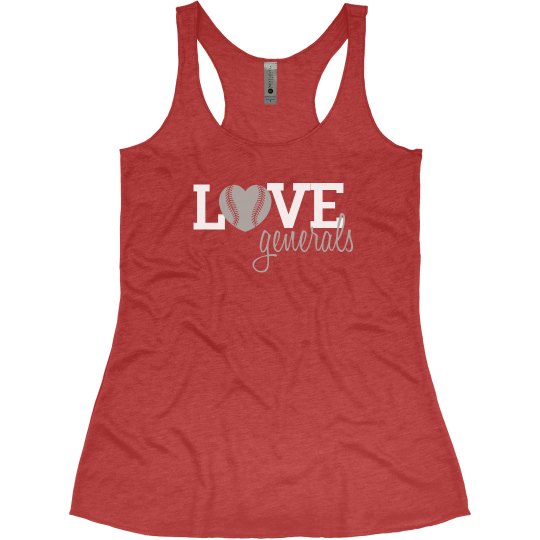 Love Baseball Tank Love Baseball Tank