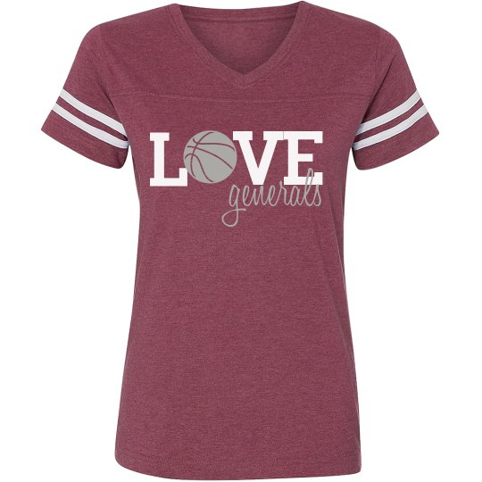 Love Basketball tee #1