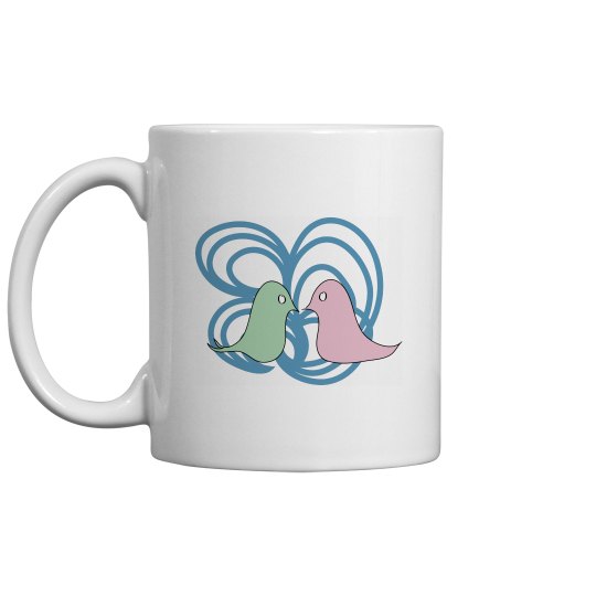 love birds mug