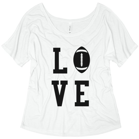 Love Football flowy