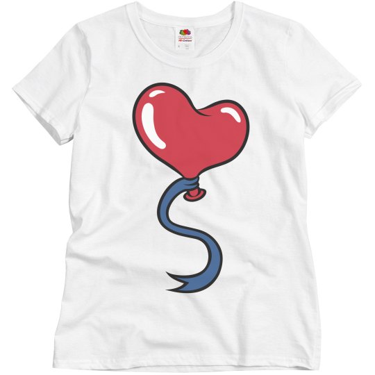 Love Heart Balloon Tee Love Heart Balloon Tee