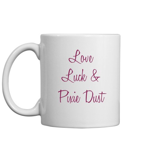 love luck pixie dust mug