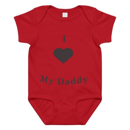 love my daddy onesie