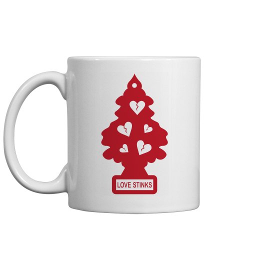 Love stinks mug Love stinks mug