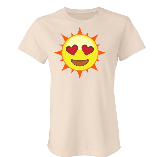 Love Sun Emoji T-Shirt