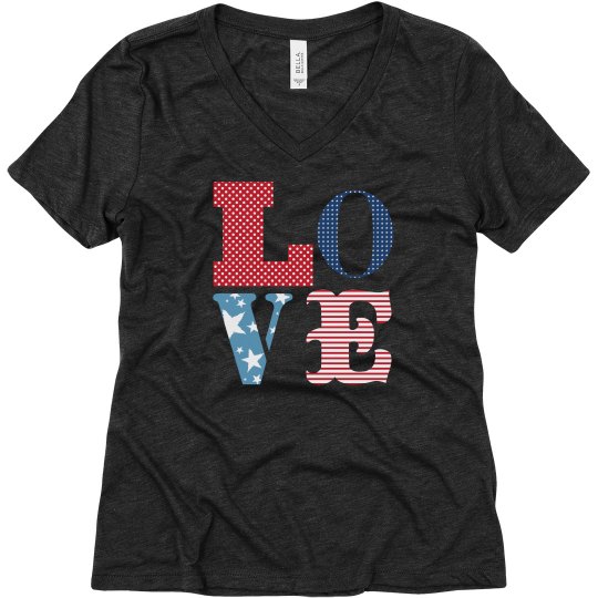 Love usa tee Love usa tee