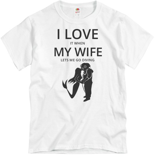 Love wife, love diving