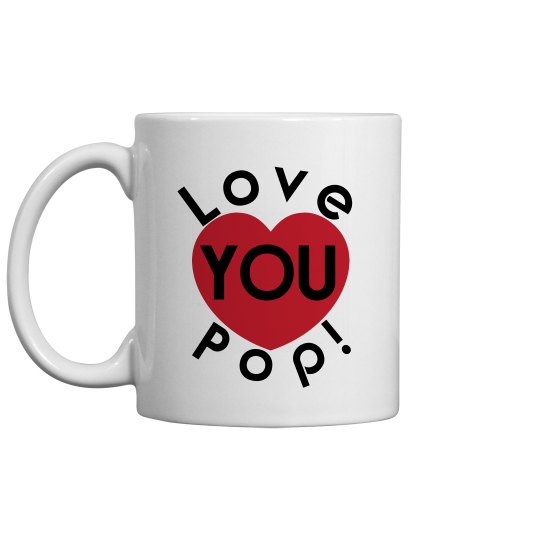 Love You Pop Coffee Cup/Mug Love You Pop Coffee Cup/Mug