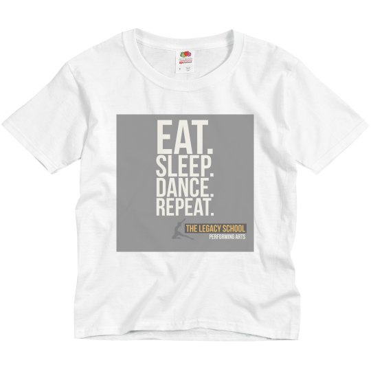 LSPA- "Eat,Sleep,Dance,Repeat" Shirt LSPA- "Eat,Sleep,Dance,Repeat" Shirt