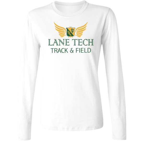 LT Track Ladies Relaxed Fit Basic Long Sleeve Tee