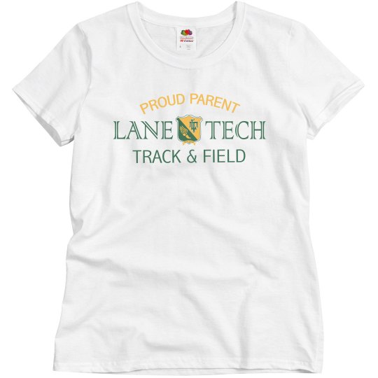 LT Track Proud Parent Ladies Semi-Fitted Relaxed Fit T