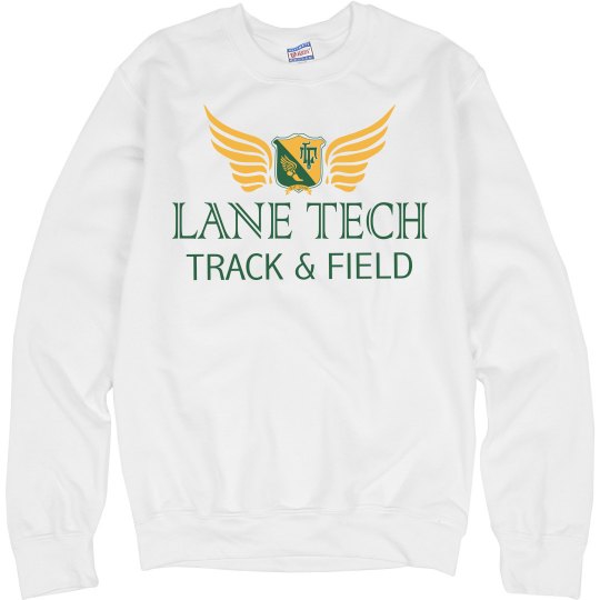 LT Track Unisex Crewneck Sweatshirt Hanes