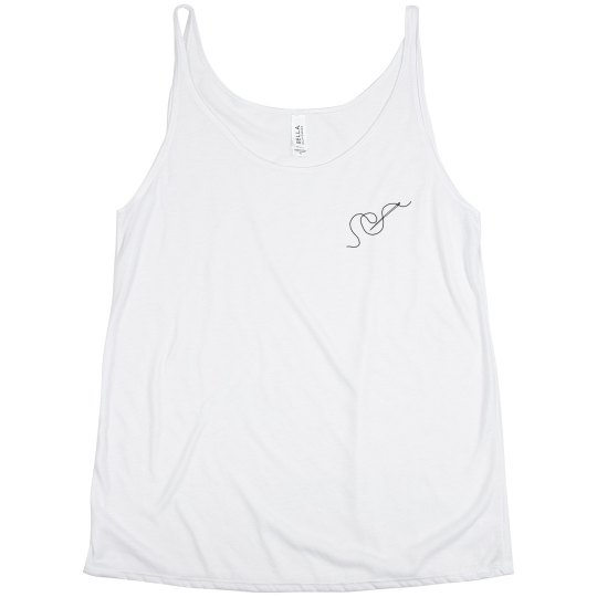 Lucy LaRue Logo Slouchy Tank Top Lucy LaRue Logo Slouchy Tank Top
