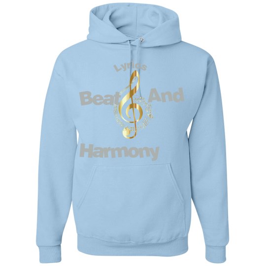 Lyrics,beat and harmony hoodie