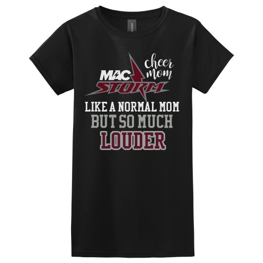 MAC Storm Cheer Mom Pride Tee
