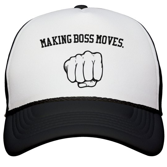 Making Boss Moves baseball hat. Making Boss Moves baseball hat.