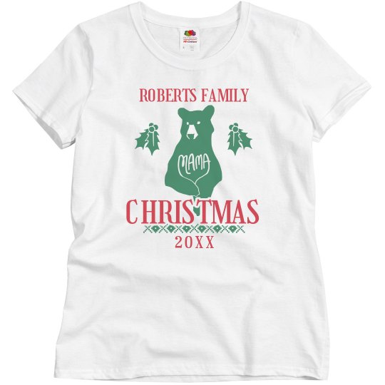 Mama Xmas Bear Pajamas Mama Xmas Bear Pajamas