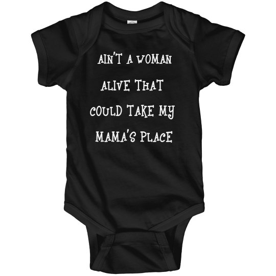 MAMA'S PLACE ONESIE MAMA'S PLACE ONESIE