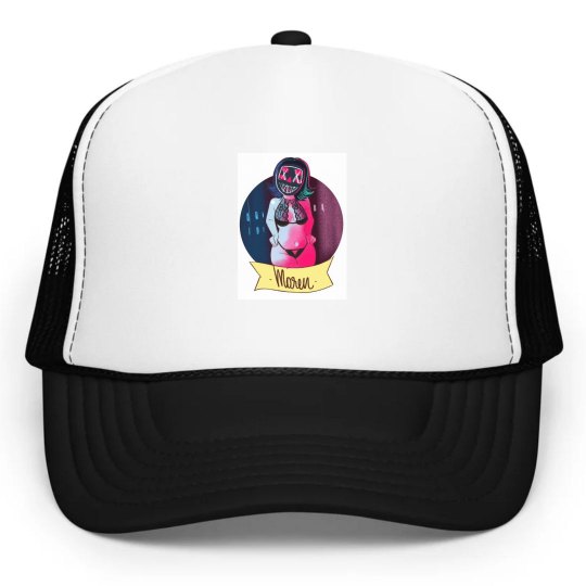 Maren Ravyn Neon Vibes Trucker Hat Maren Ravyn Neon Vibes Trucker Hat