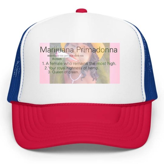Marijuana Primadonna Hat