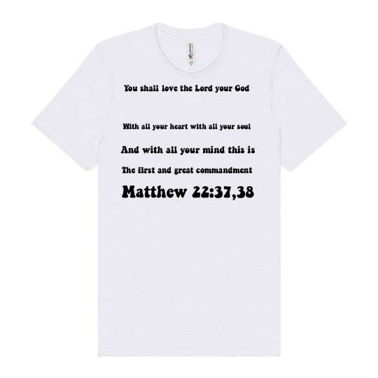 Matthew 22:37,38 Matthew 22:37,38