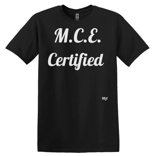 MCE certified MCE certified