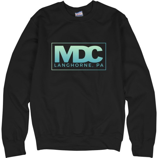 MDC light blue adult crewneck MDC light blue adult crewneck