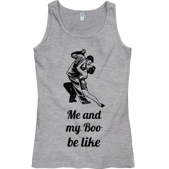 Me and My Boo Tango Dancing Couple Tank