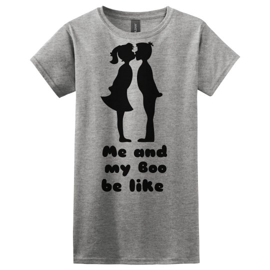 Me and My Boo Young Couple Tee