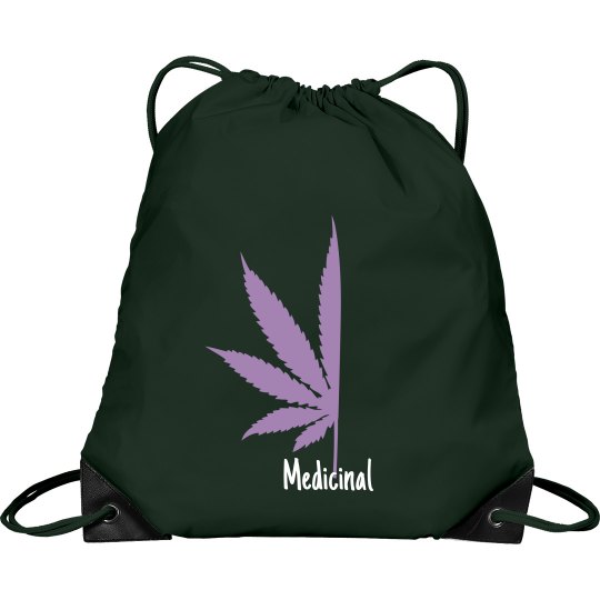 Medicinal drawstring backpack 