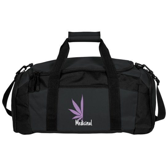 Medicinal half leaf duffel bag Medicinal half leaf duffel bag
