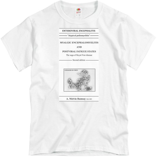 MELVIN RAMSAY'S M.E. UNISEX WHITE T-SHIRT