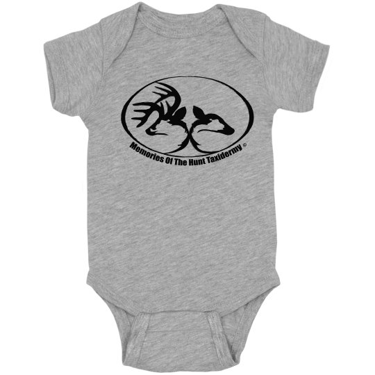Memories Of The Hunt GRAY Onesie Memories Of The Hunt GRAY Onesie