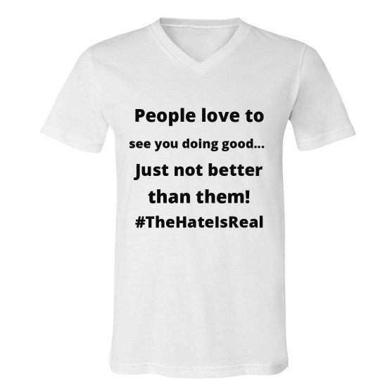 Men V Neck Hate Is Real Men V Neck Hate Is Real