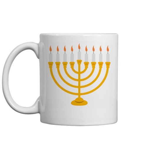 Menorah Coffee Mug 