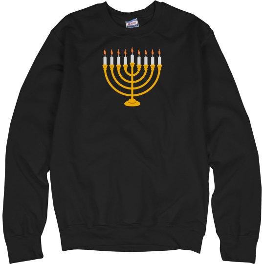 Menorah Unisex Crewneck Sweatshirt 