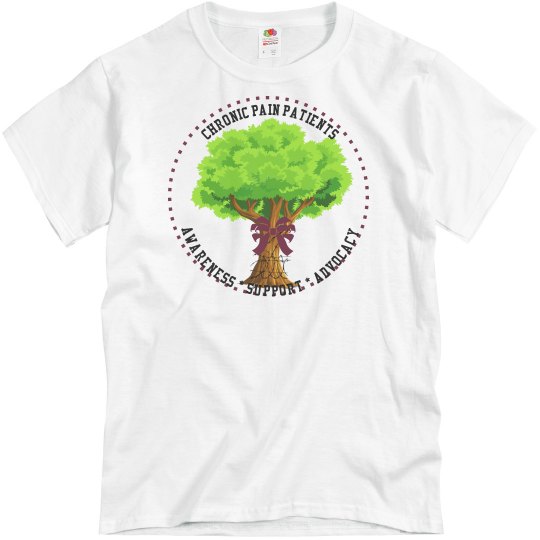 Mens Chronic Pain Patient Logo Tee Mens Chronic Pain Patient Logo Tee