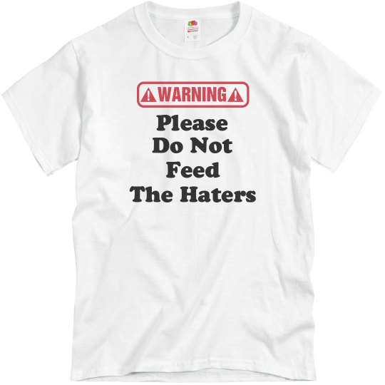 men's feed the haters