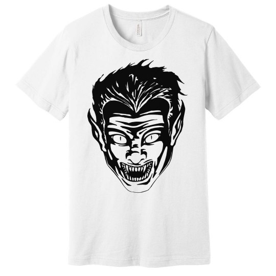 mens scary face tee mens scary face tee