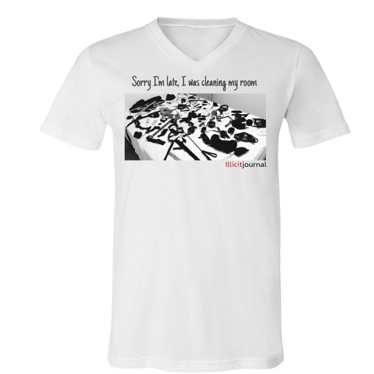 Mens Sorry I'm Late Premium Tshirt