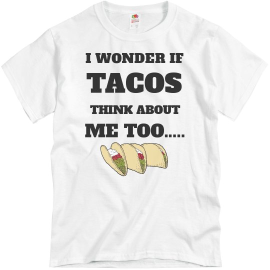 Men's Taco Tshirt Men's Taco Tshirt