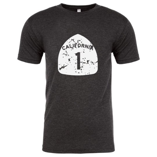 Men's triblend CA 1 - white ink