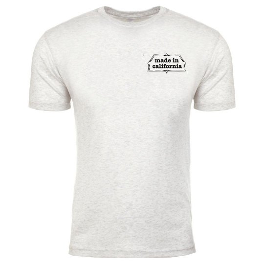 Men's triblend CA 1 tee - black