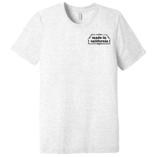 Men's triblend CA 9 tee - black Men's triblend CA 9 tee - black