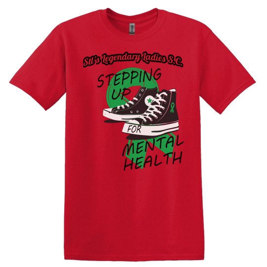 #Mental Health 2021 - Steppin Up Red